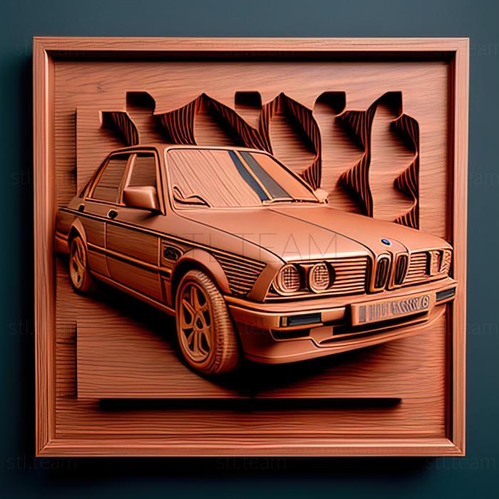 3D модель BMW E32 (STL)